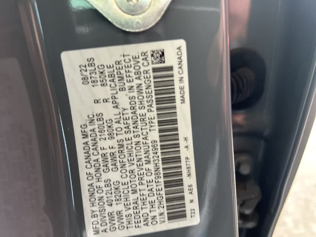 Thumbnail: 2022 Honda Civic - 19