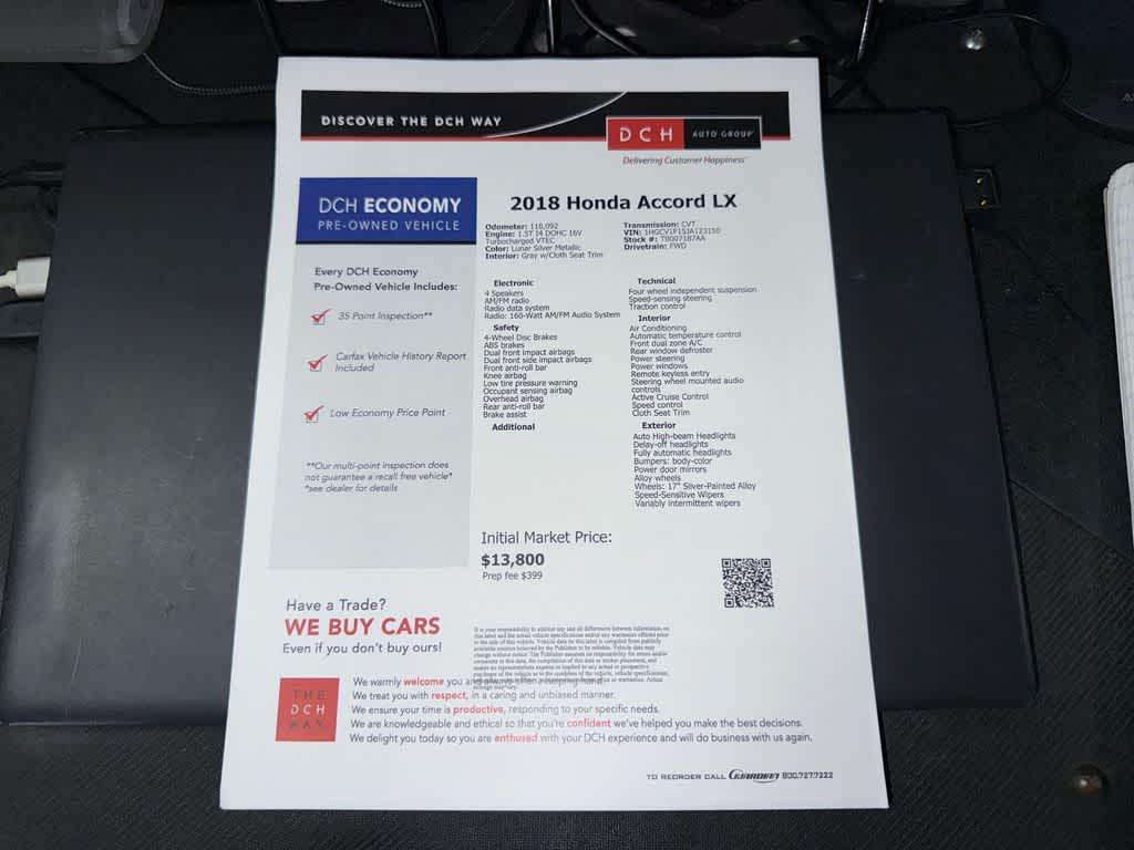 Thumbnail: 2018 Honda Accord - 12