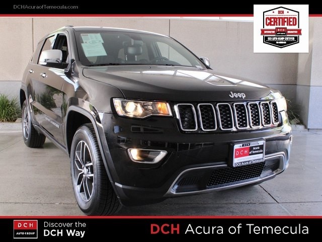 Used 2017 Jeep Grand Cherokee Limited For Sale Atp5522 Temecula