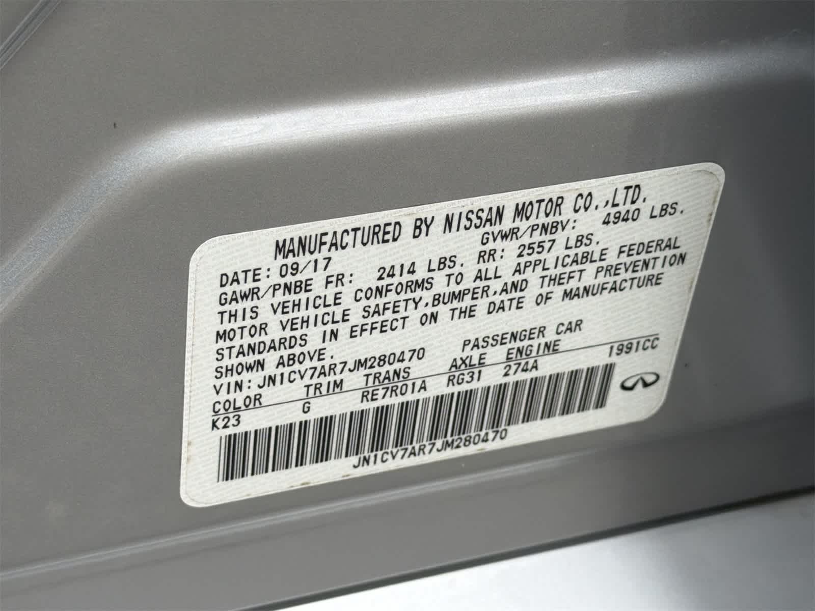 Thumbnail: 2018 INFINITI Q50 - 29