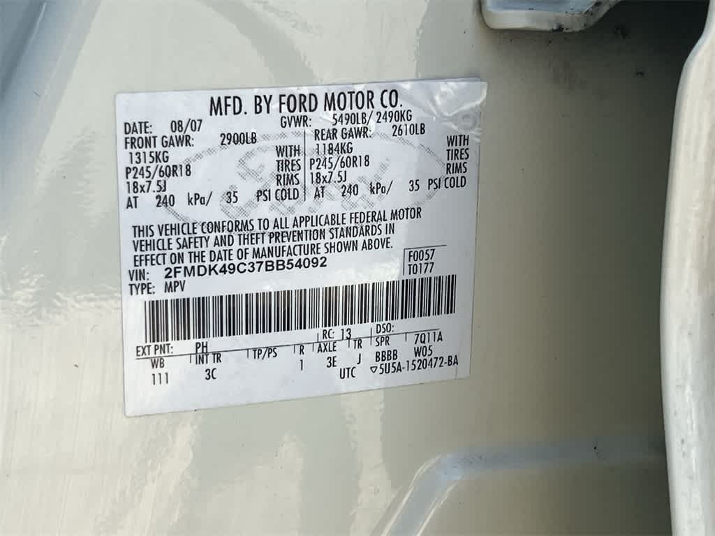 Thumbnail: 2007 Ford Edge - 28