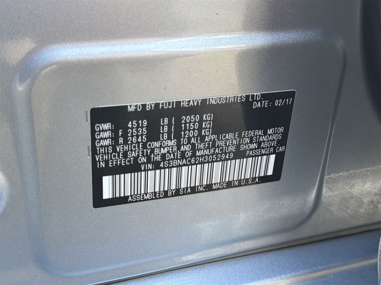 Thumbnail: 2017 Subaru Legacy - 29