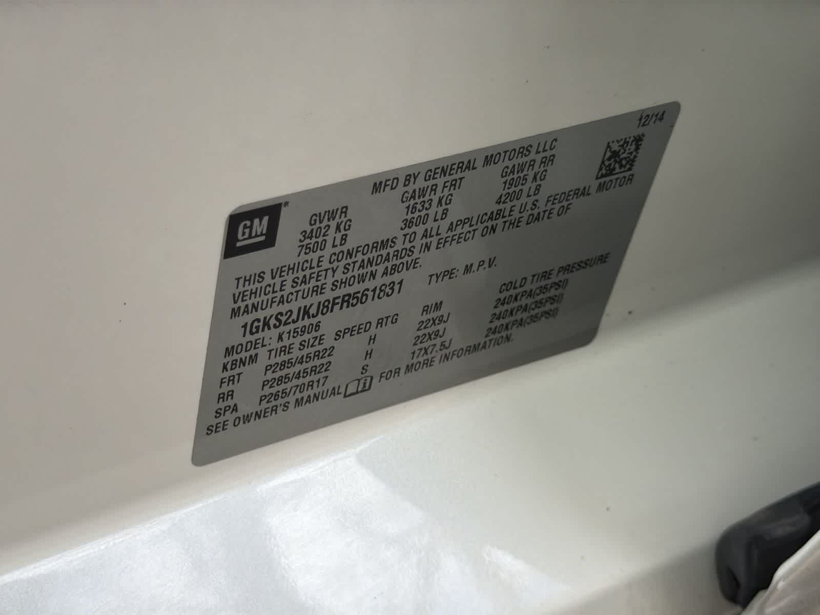 Thumbnail: 2015 GMC Yukon XL - 29