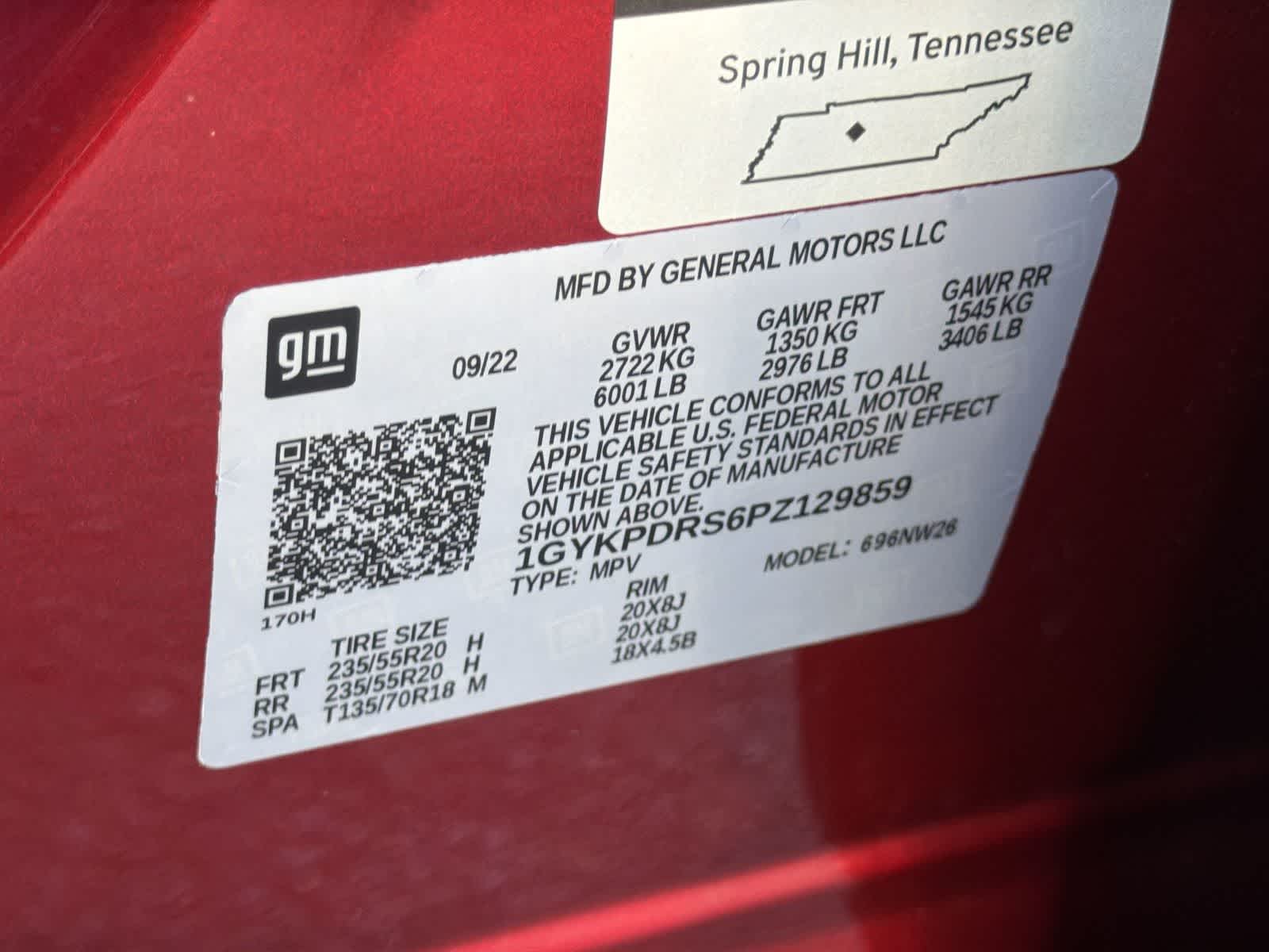 Thumbnail: 2023 Cadillac XT6 - 28