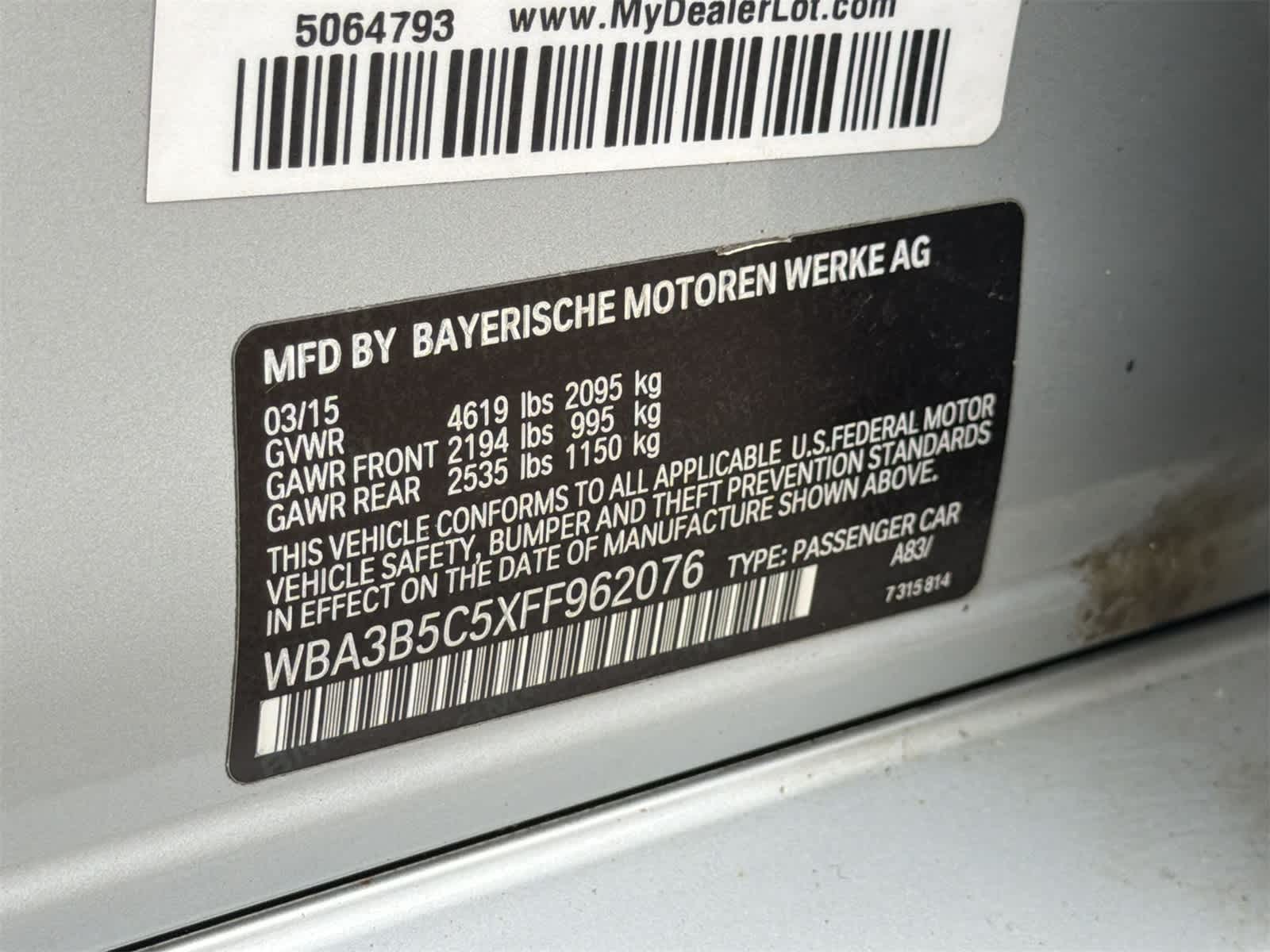 Thumbnail: 2015 BMW 3 Series - 29