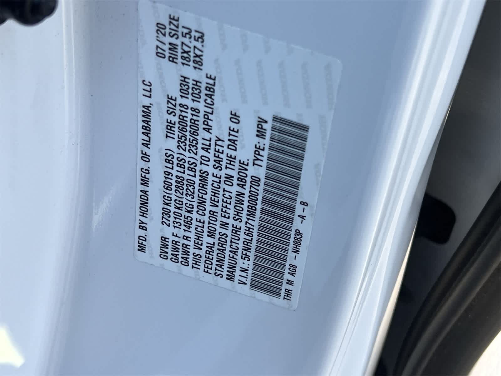 Thumbnail: 2021 Honda Odyssey - 29