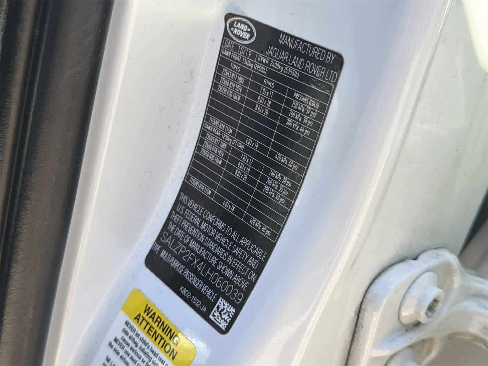 Thumbnail: 2020 Land Rover Range Rover Evoque - 29