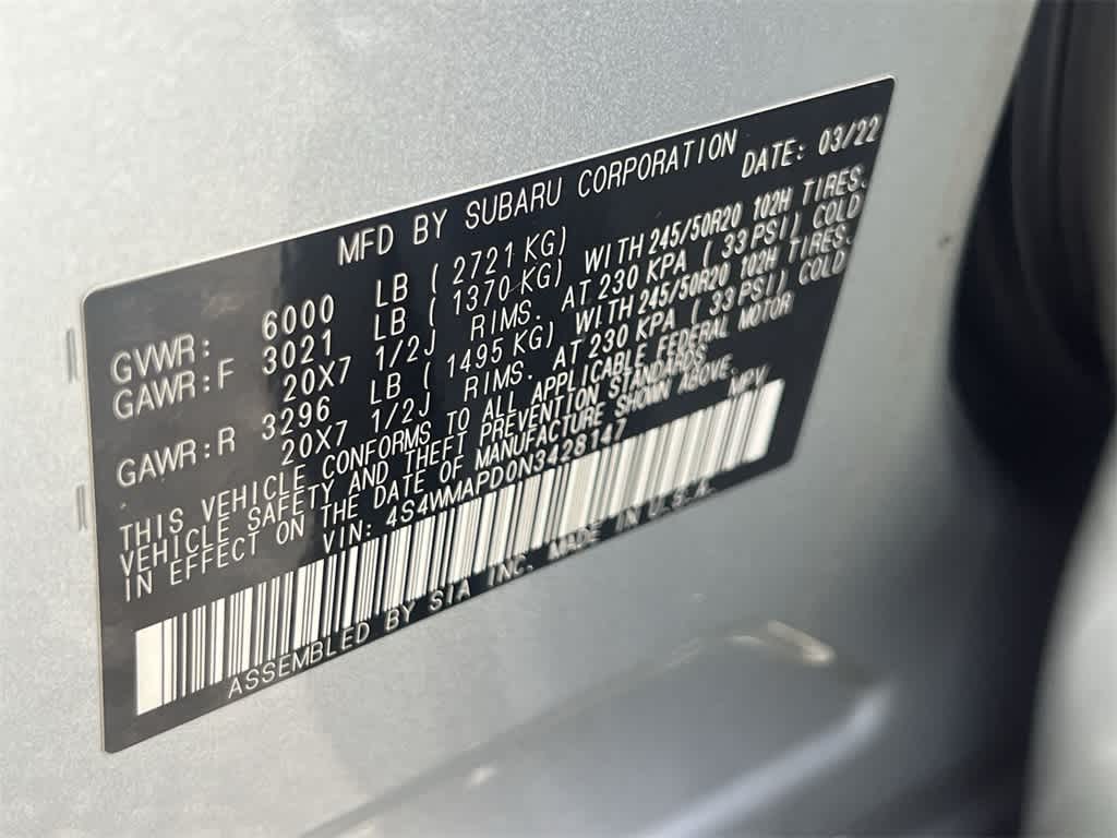 Thumbnail: 2022 Subaru Ascent - 29