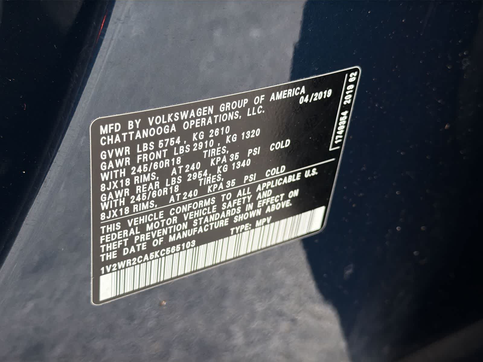 Thumbnail: 2019 Volkswagen Atlas - 29