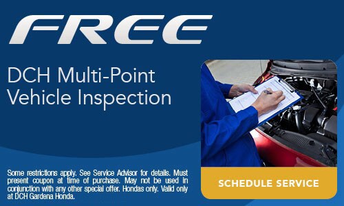 Honda Service Specials DCH Gardena Honda Serving Los Angeles