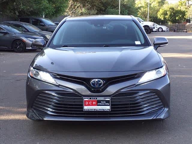 Used 2019 Toyota Camry XLE Hybrid with VIN 4T1B21HK8KU013410 for sale in San Diego, CA