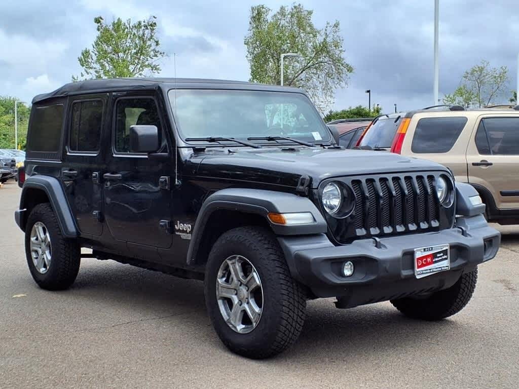 Used 2020 Jeep Wrangler Unlimited Sport SUV
