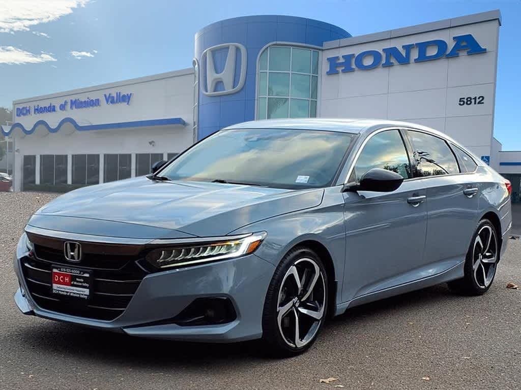Certified 2021 Honda Accord Sport 2.0T Sedan