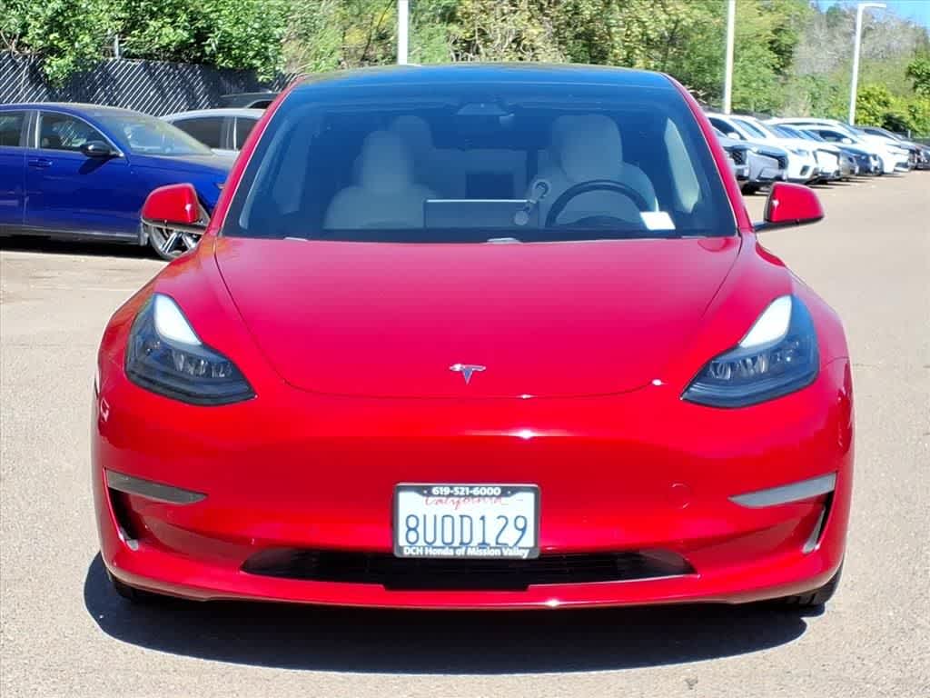 Used 2021 Tesla Model 3 Base with VIN 5YJ3E1EA9MF878779 for sale in San Diego, CA