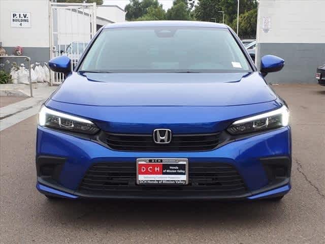 Used 2022 Honda Civic LX with VIN 2HGFE2F2XNH528763 for sale in San Diego, CA