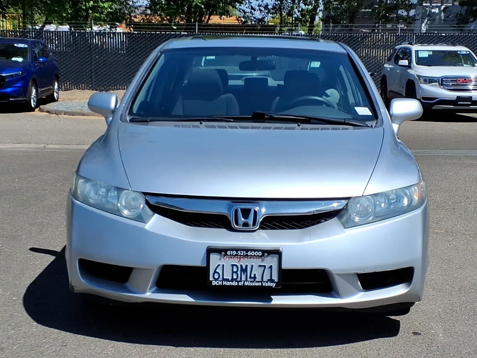 Used 2010 Honda Civic EX with VIN 19XFA1F87AE030549 for sale in San Diego, CA