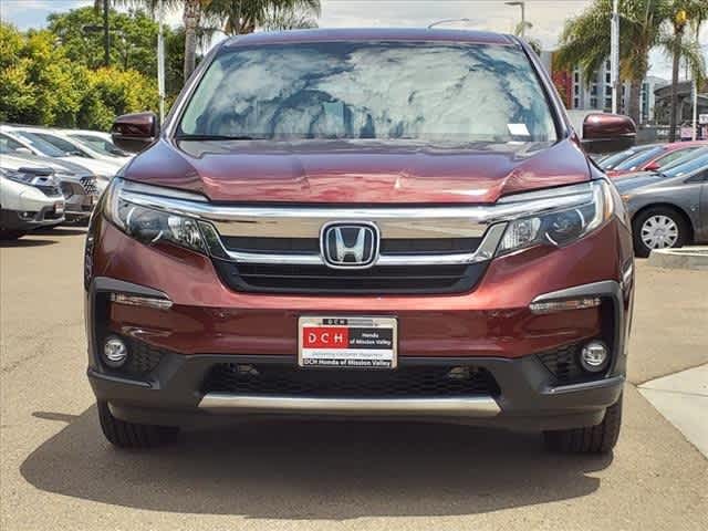 Used 2021 Honda Pilot EX-L with VIN 5FNYF5H59MB045136 for sale in San Diego, CA