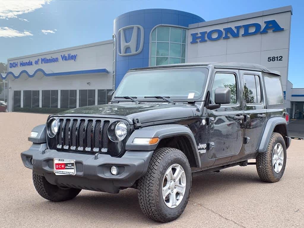 Used 2020 Jeep Wrangler Unlimited Sport SUV