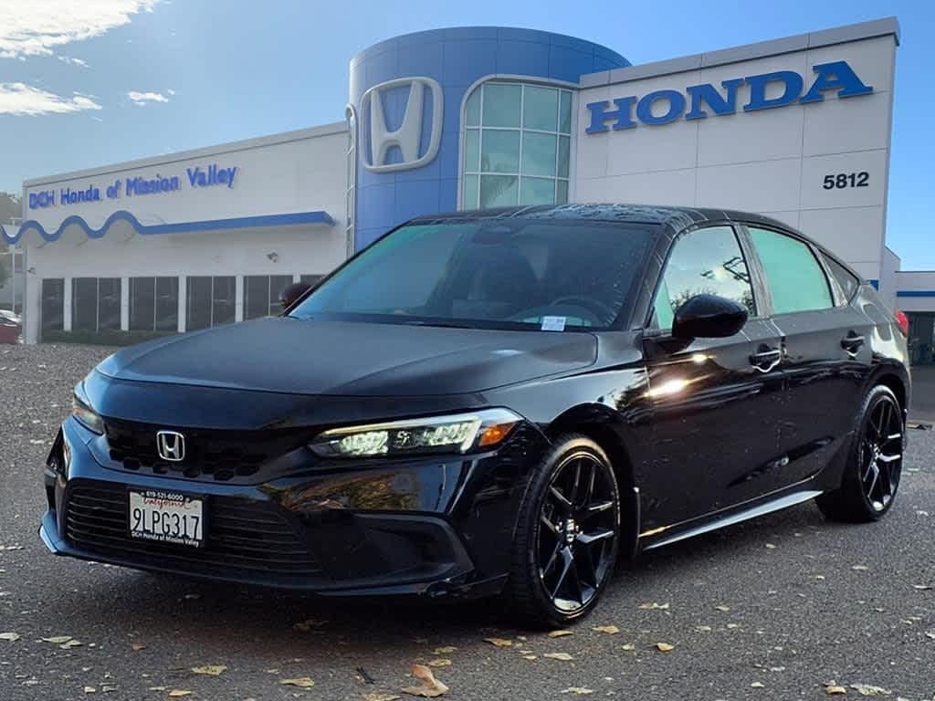 Certified 2024 Honda Civic Sport Hatchback