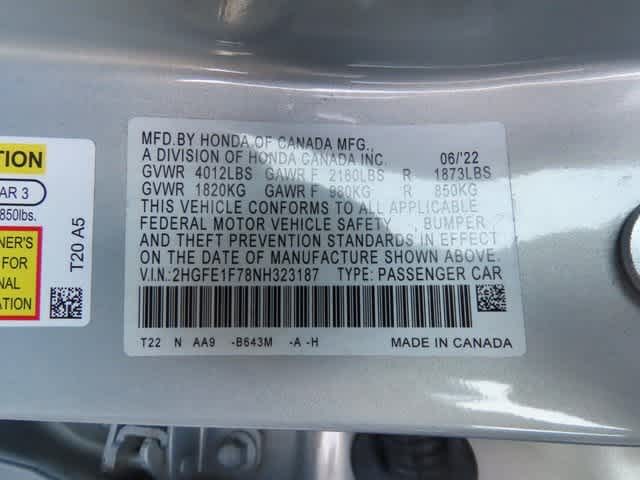 Thumbnail: 2022 Honda Civic - 25