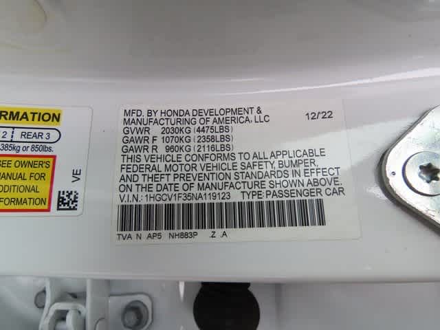 Thumbnail: 2022 Honda Accord - 25