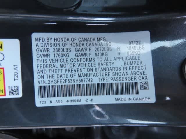 Thumbnail: 2022 Honda Civic - 25