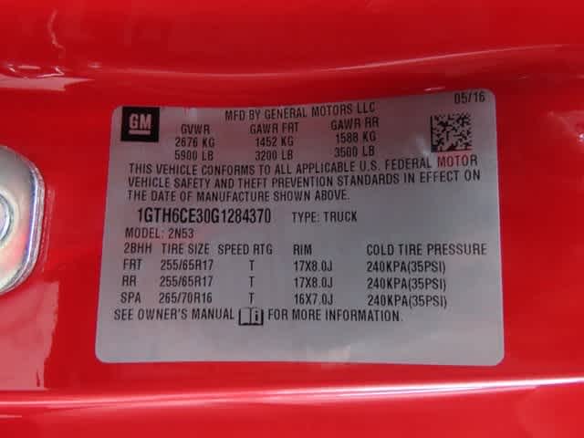 Thumbnail: 2016 GMC Canyon - 25