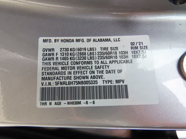 Thumbnail: 2022 Honda Odyssey - 28