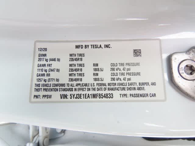 Thumbnail: 2021 Tesla Model 3 - 25