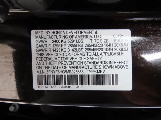 Thumbnail: 2021 Honda Passport - 30