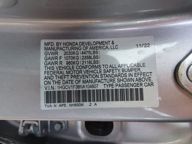 Thumbnail: 2022 Honda Accord - 25