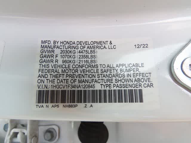 Thumbnail: 2022 Honda Accord - 26