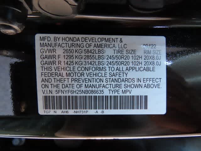 Thumbnail: 2022 Honda Pilot - 29