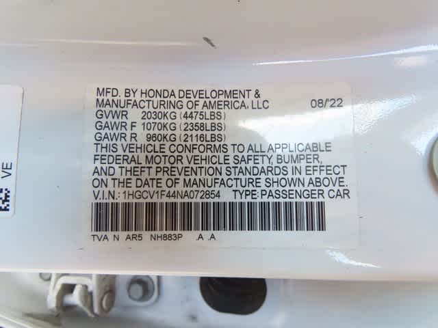 Thumbnail: 2022 Honda Accord - 25