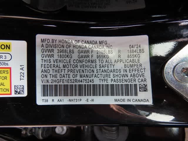 2024 Honda Civic Si 24