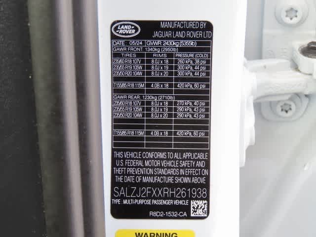 Thumbnail: 2024 Land Rover Range Rover Evoque - 32