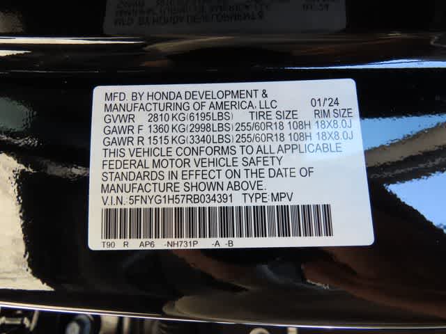 Thumbnail: 2024 Honda Pilot - 29