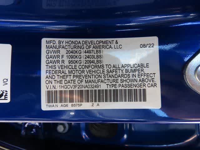 Thumbnail: 2022 Honda Accord - 25