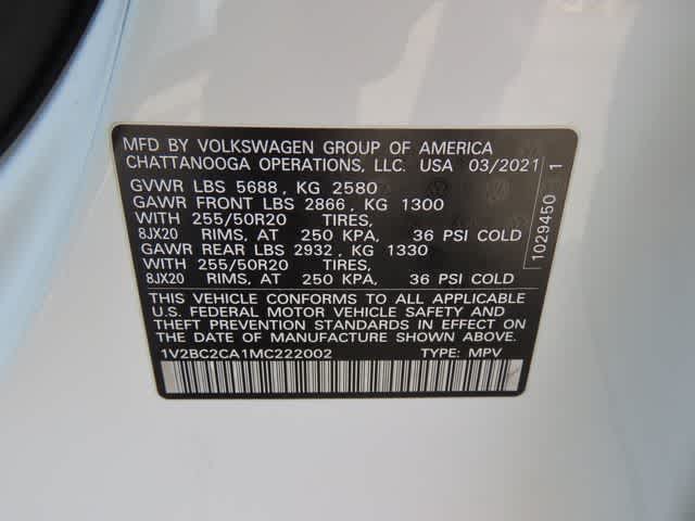 Thumbnail: 2021 Volkswagen Atlas - 31