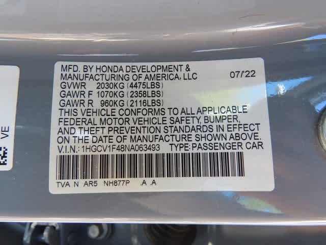 Thumbnail: 2022 Honda Accord - 26