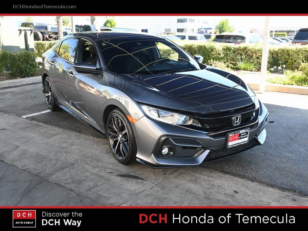 2021 Honda Civic Hatchback Sport photo 3