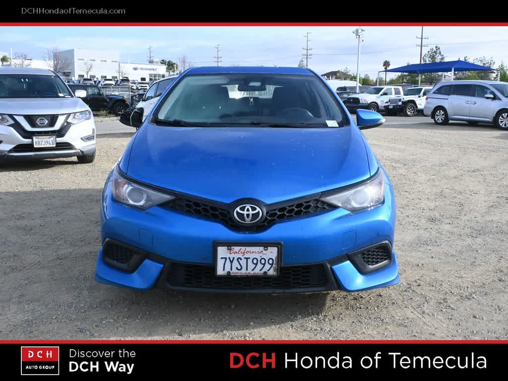 Used 2017 Toyota Corolla iM Base with VIN JTNKARJE9HJ548004 for sale in Temecula, CA