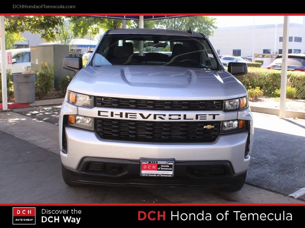 Used 2021 Chevrolet Silverado 1500 Custom with VIN 3GCPWBEK4MG283040 for sale in Temecula, CA