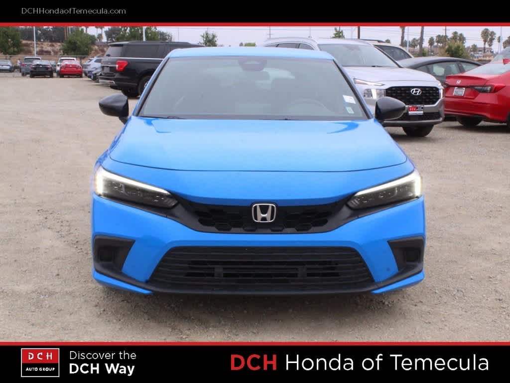 Used 2022 Honda Civic Hatchback Sport with VIN 19XFL2H83NE002105 for sale in Temecula, CA