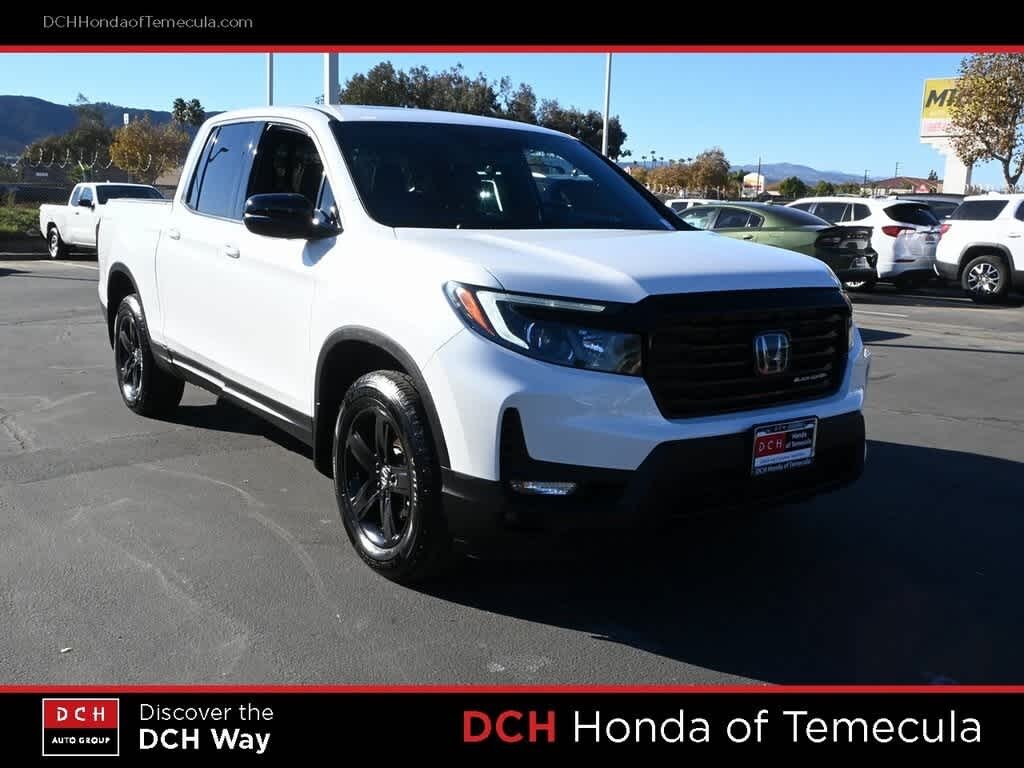 Certified 2022 Honda Ridgeline Black Edition Truck Crew Cab