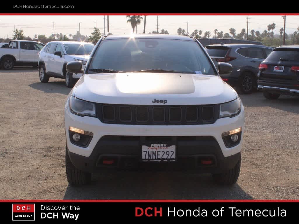 Used 2017 Jeep All-New Compass Trailhawk with VIN 3C4NJDDB1HT597874 for sale in Temecula, CA