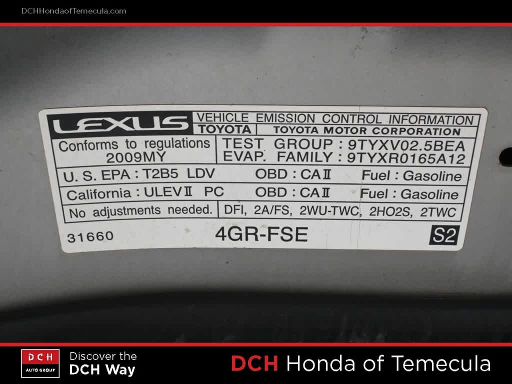 Thumbnail: 2009 Lexus IS - 9