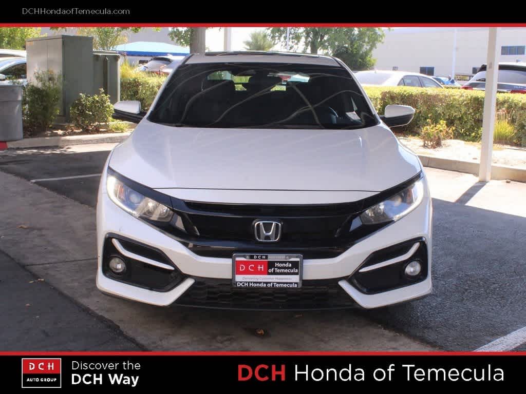 Used 2021 Honda Civic Hatchback EX with VIN SHHFK7H65MU206314 for sale in Temecula, CA