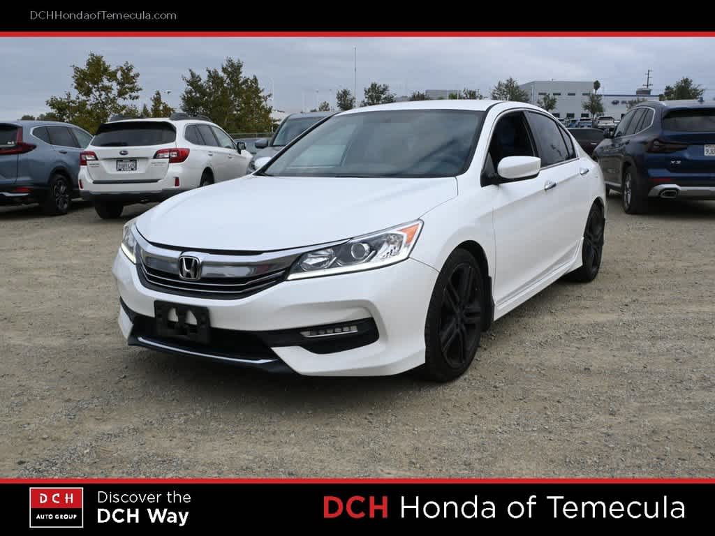 Used 2016 Honda Accord Sport with VIN 1HGCR2F59GA144511 for sale in Temecula, CA