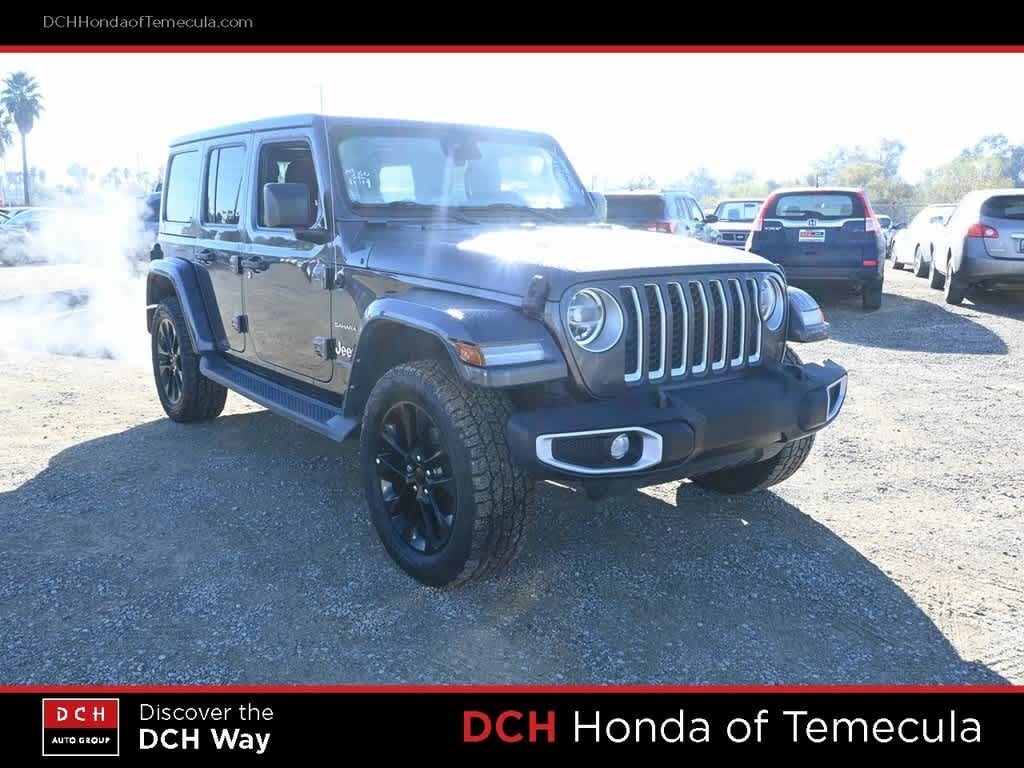 Used 2021 Jeep Wrangler 4xe Unlimited Sahara SUV